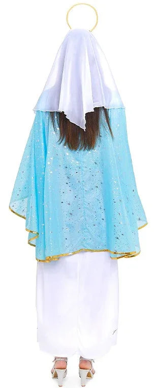 Disfraz de Virgen María Navideña para Mujer Virgen María Partilandia